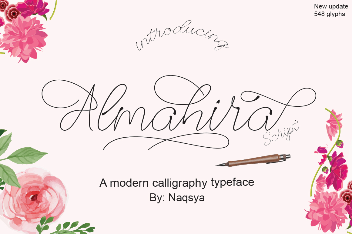 Almahira Font Review for Handmade Labels and Packaging
