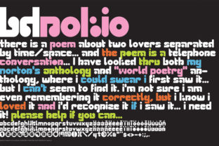 BD Nokio Font Review: A Decorative Rounded Typeface for Branding