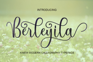Berleyila Font Review: Handcrafted Script for Campaigns
