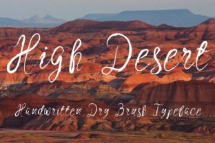 High Desert Font Review for Handmade Labels