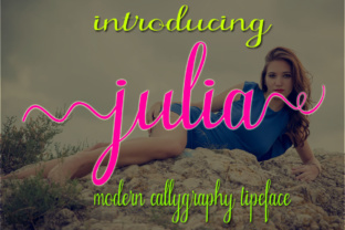 Julia Font Review: Hand-Painted Script for Brand Identity