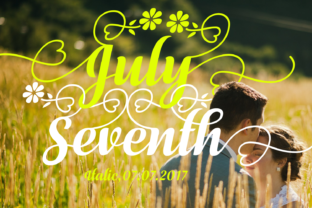 July Seventh Italic Font for High-Impact Campaign Design