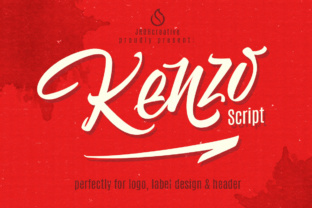 Kenzo Script Font for Modern Web Design and Branding