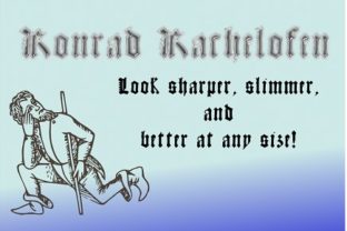 Konrad Kachelofen Font for Authentic Campaign Design