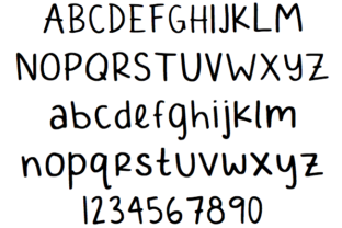 LF Scrawl Font: Neat Handwritten Script for Digital Marketing