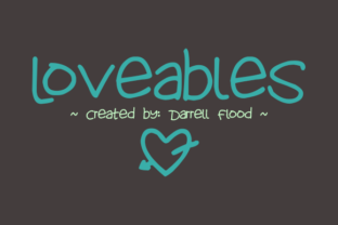 Loveables Font Review: Hand Drawn Charm for Small Business Branding