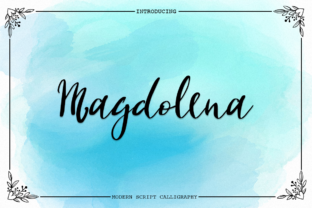Magdolena Font: Elevating Editorial Design with Handwritten Charm