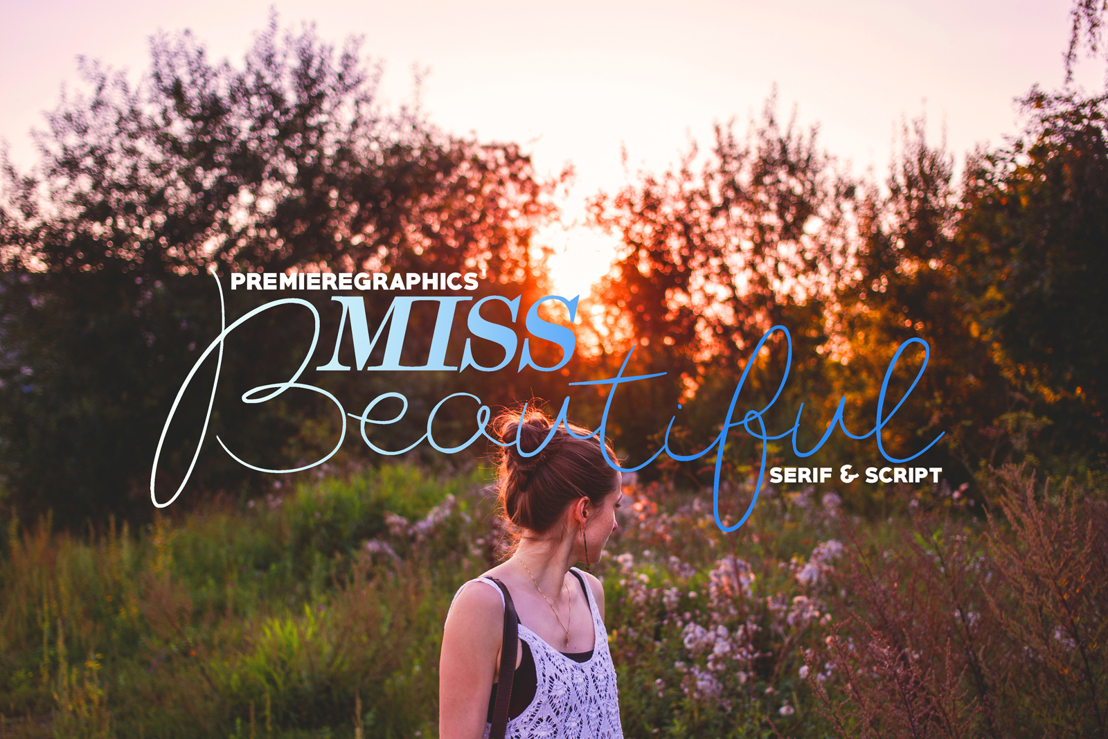 Miss Beautiful Font for Handmade Labels and Invites