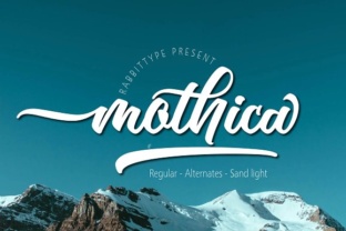 Mothica Script Font for Editorial Design and Branding
