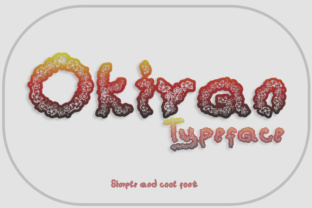 Okiran Font Review for Handmade Labels and Decor