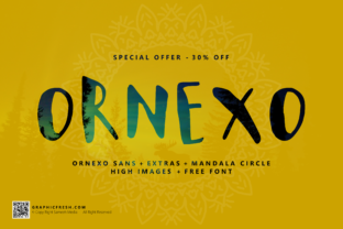 Ornexo Font: Playful Handwritten Type for Editorial Design