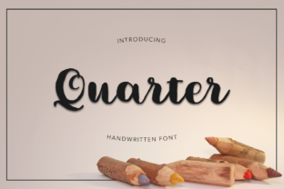Quarter Font: A Readable Script for Editorial Design