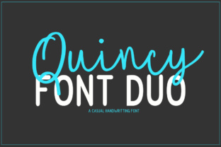 Quincy Font Review: A Neat Handwritten Typeface for Makers