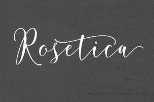 Rosetica Font: Elevate Marketing Visuals with Smooth Script