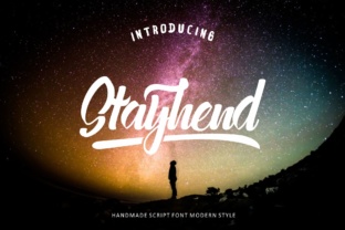 Stayhend Font: Playful Script for Editorial Design