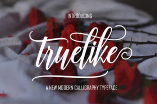 Truelike Font: Elegant Script for Chic Marketing