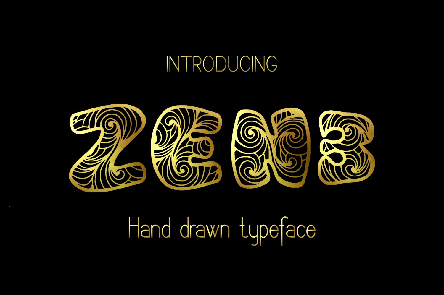 Zen3 Font: Hand-Drawn Style for Campaign Visuals